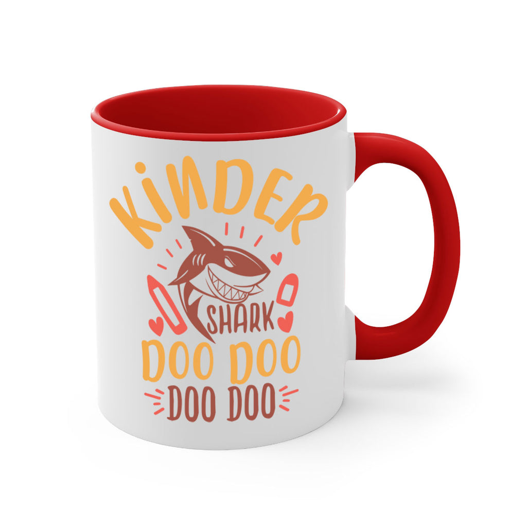 kinder shark doo doo 15#- preK-Mug / Coffee Cup