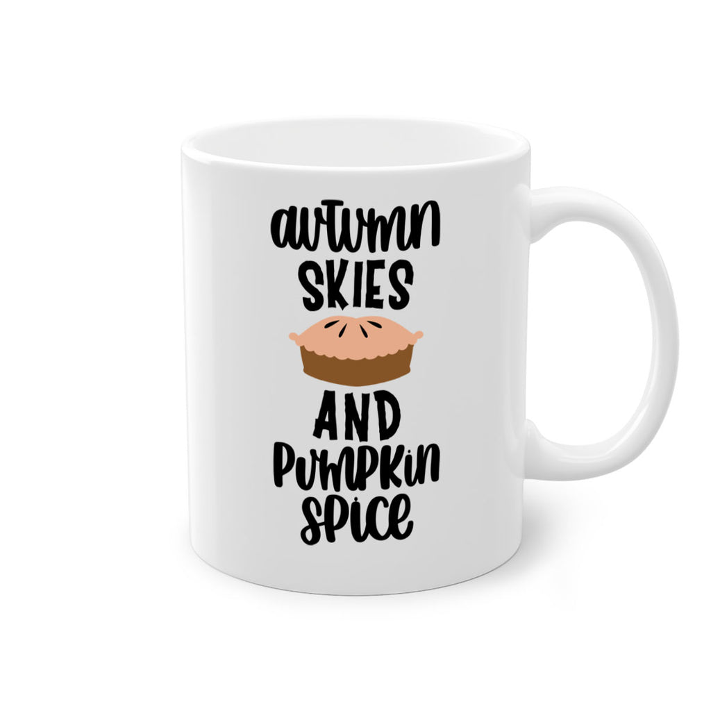 Autumn Skies And Pumpkin Spice 477#- fall-Mug / Coffee Cup