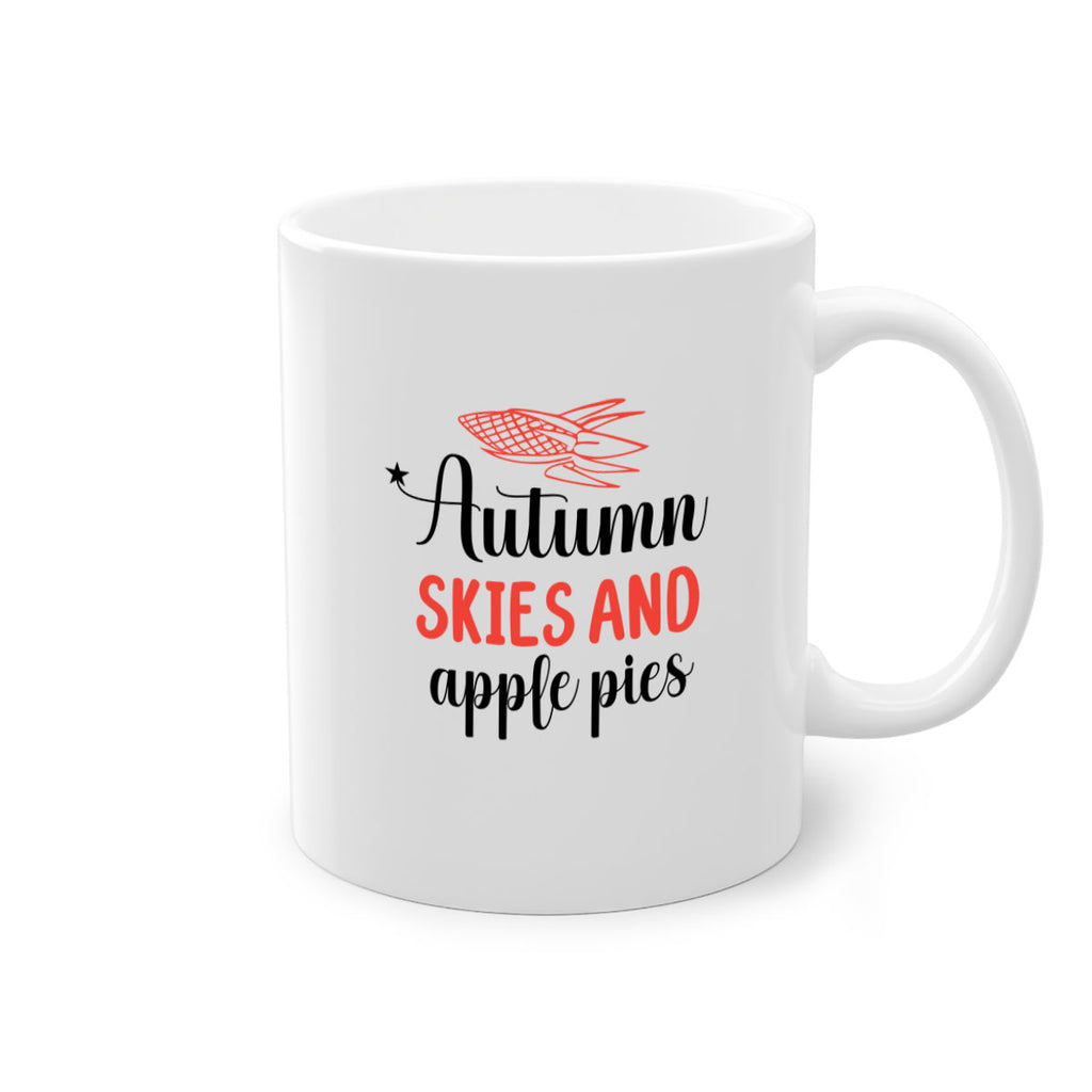 Autumn skies and apple pies 29#- fall-Mug / Coffee Cup