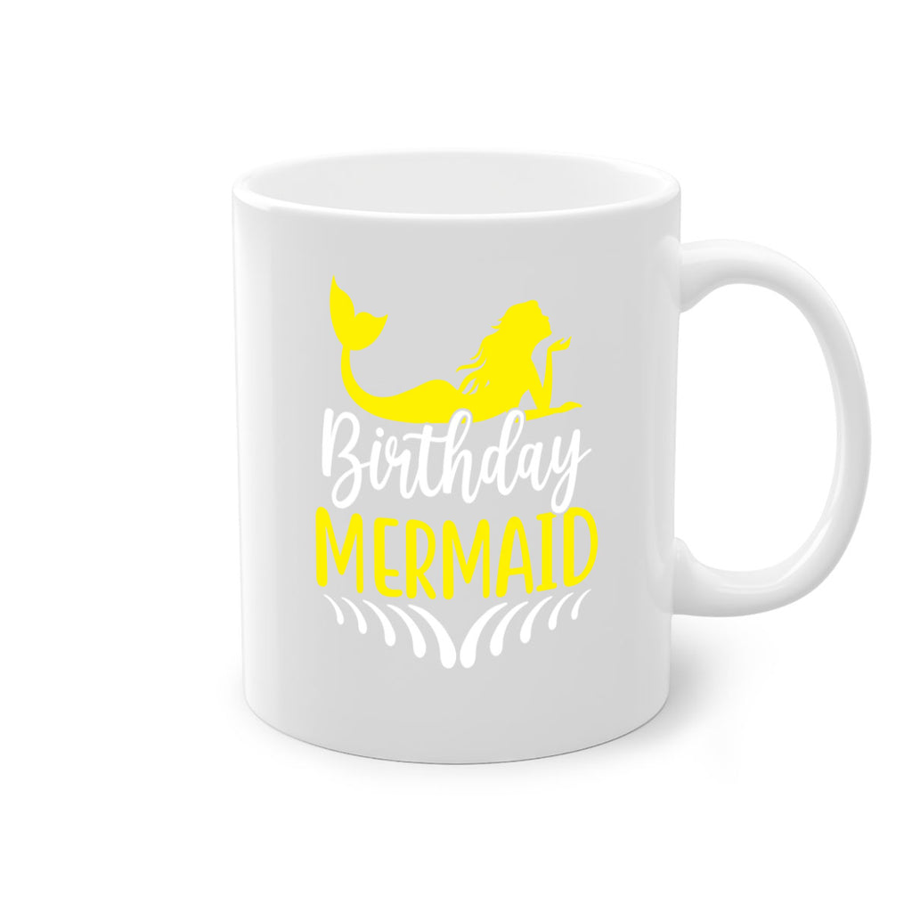 Birthday Mermaid 68#- mermaid-Mug / Coffee Cup