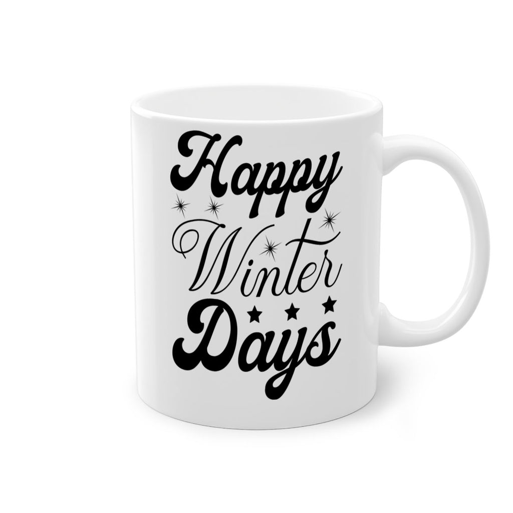 Happy Winter Days 138#- winter-Mug / Coffee Cup