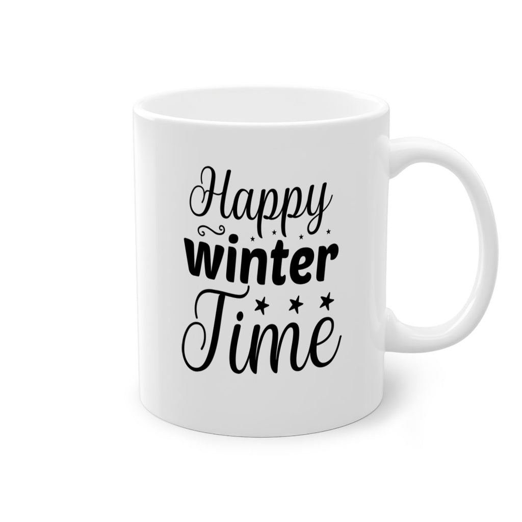Happy Winter Time 133#- winter-Mug / Coffee Cup