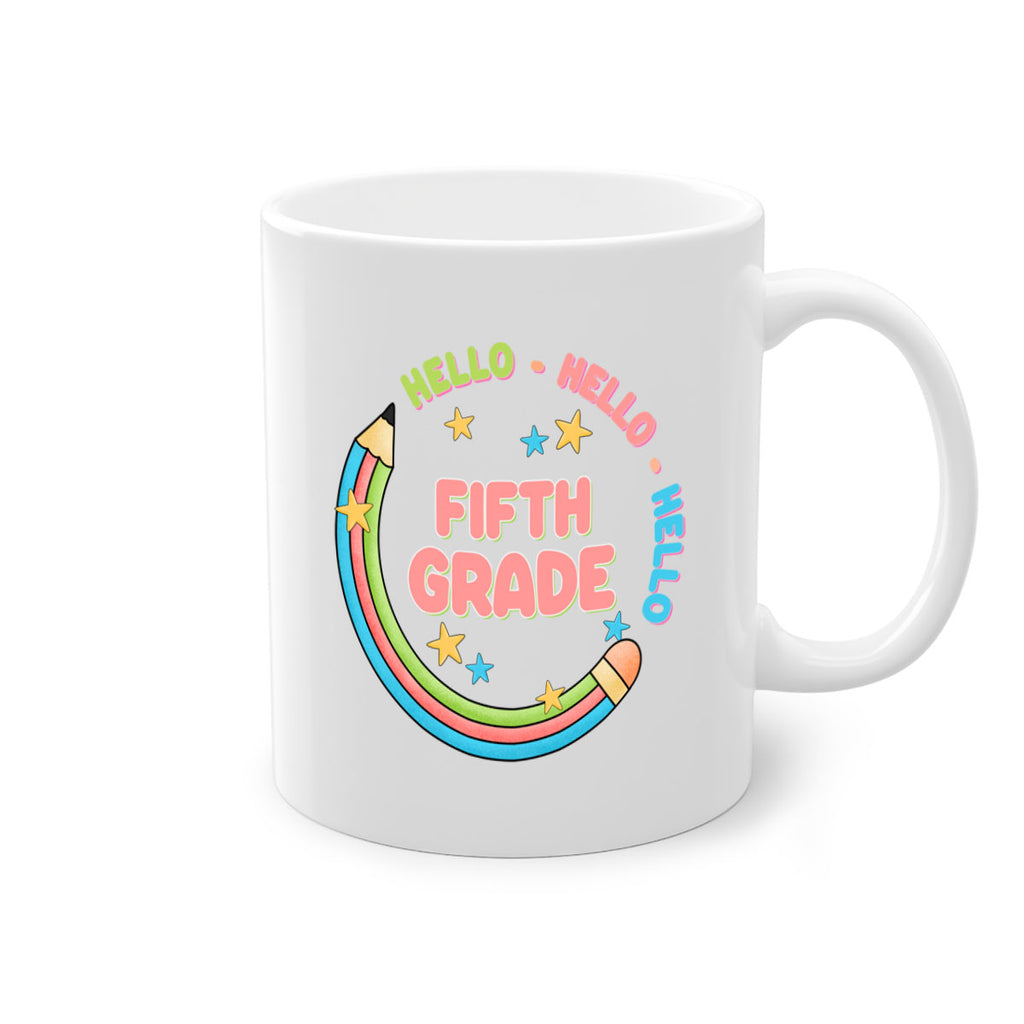 Hello 5th Grade Pencil 12#- 5th grade-Mug / Coffee Cup