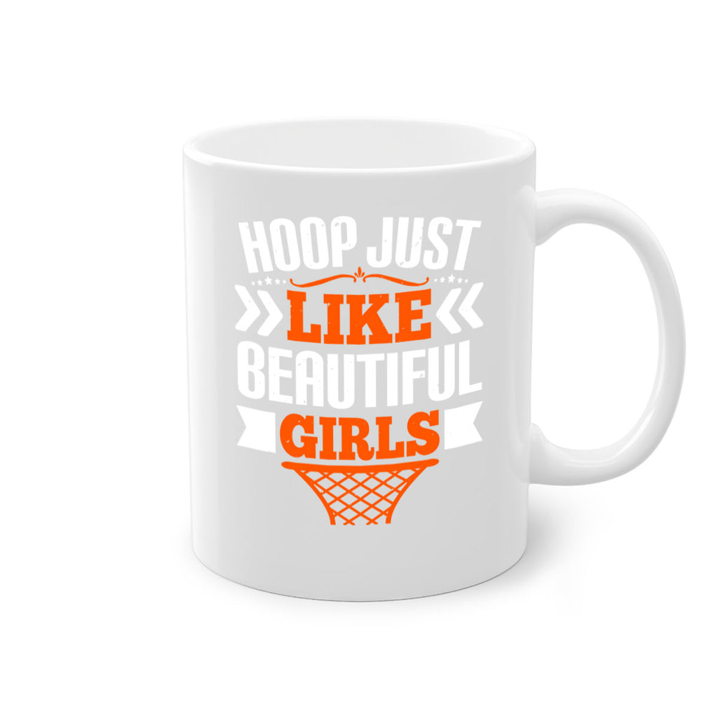 Hoop just like beautiful girls 2288#- basketball-Mug / Coffee Cup