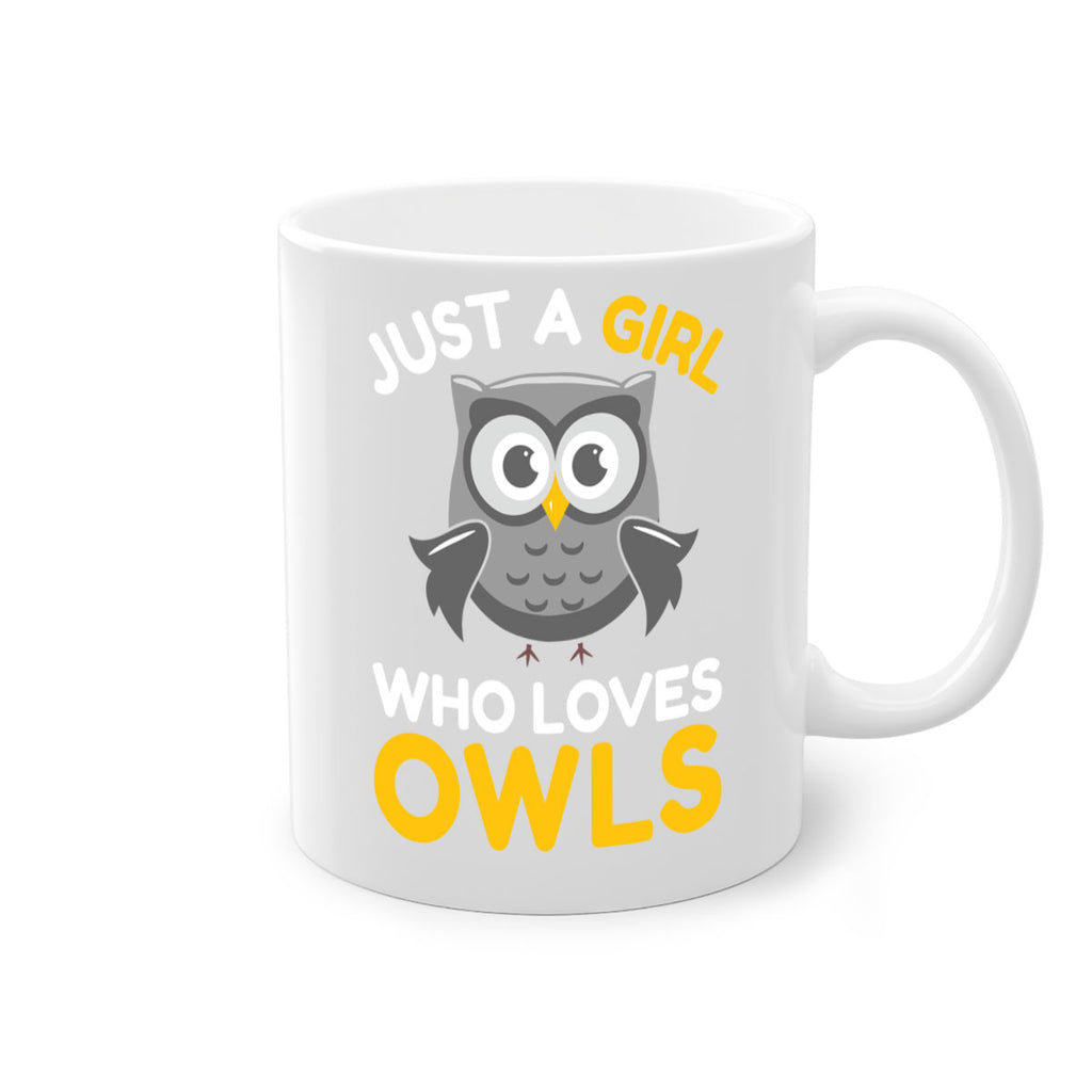 Just a Boy Who Loves A TurtleRabbit 11#- owl-Mug / Coffee Cup