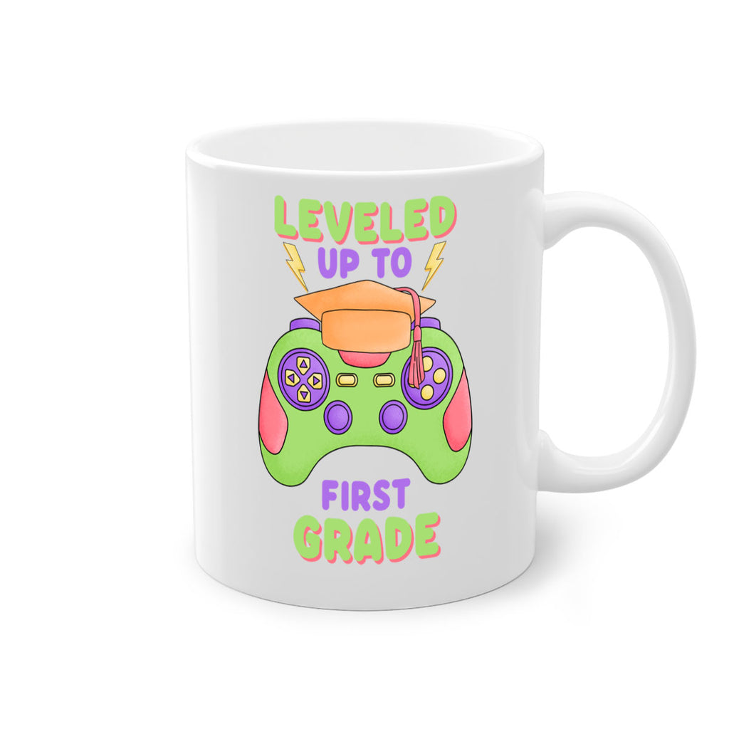 Leveled up to 1st Grade 10#- First Grade-Mug / Coffee Cup
