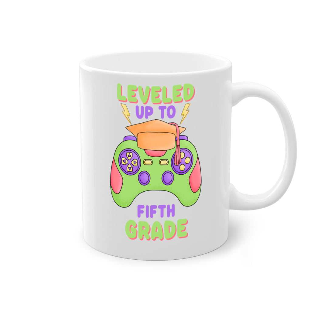 Leveled up to 5th Grade 17#- 5th grade-Mug / Coffee Cup
