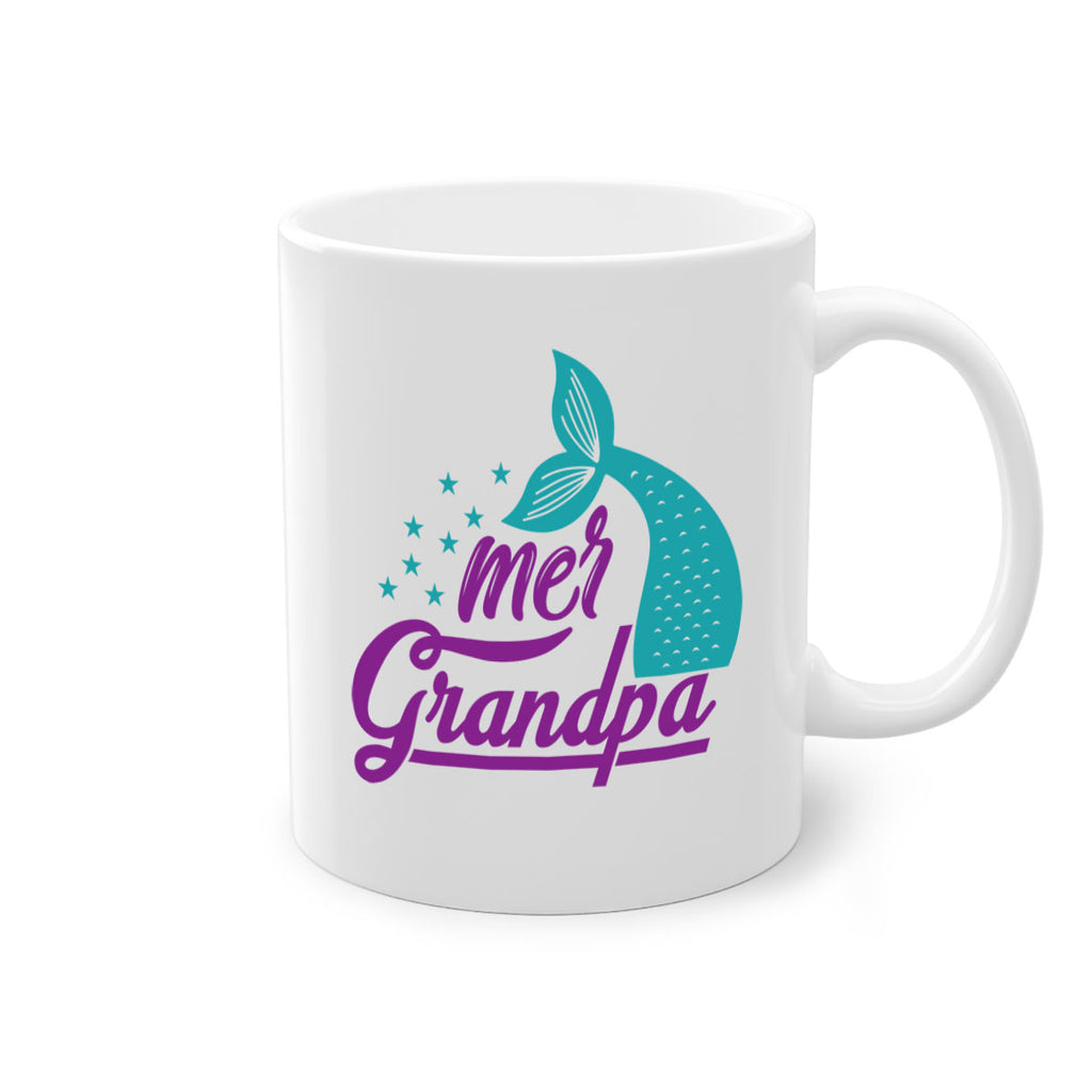 Mer Grandpa 329#- mermaid-Mug / Coffee Cup