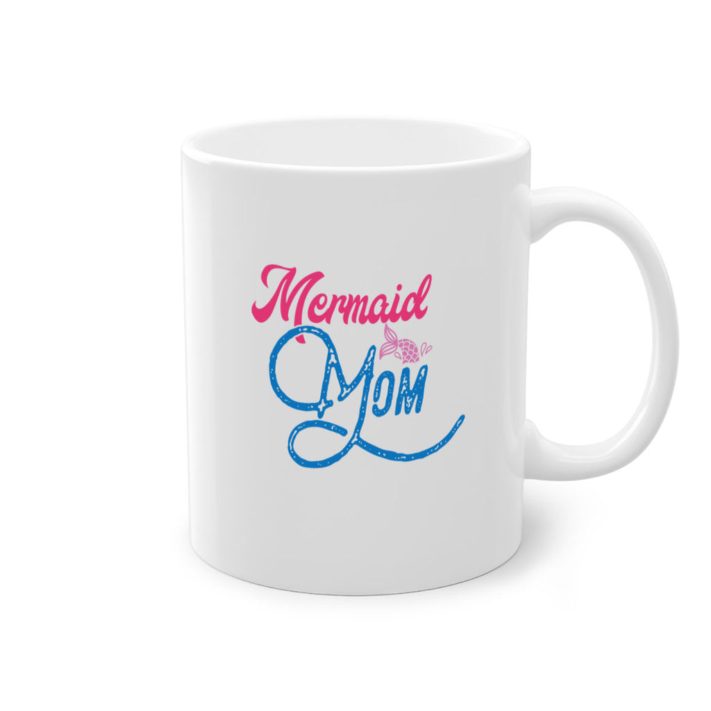 Mermaid Mom 371#- mermaid-Mug / Coffee Cup