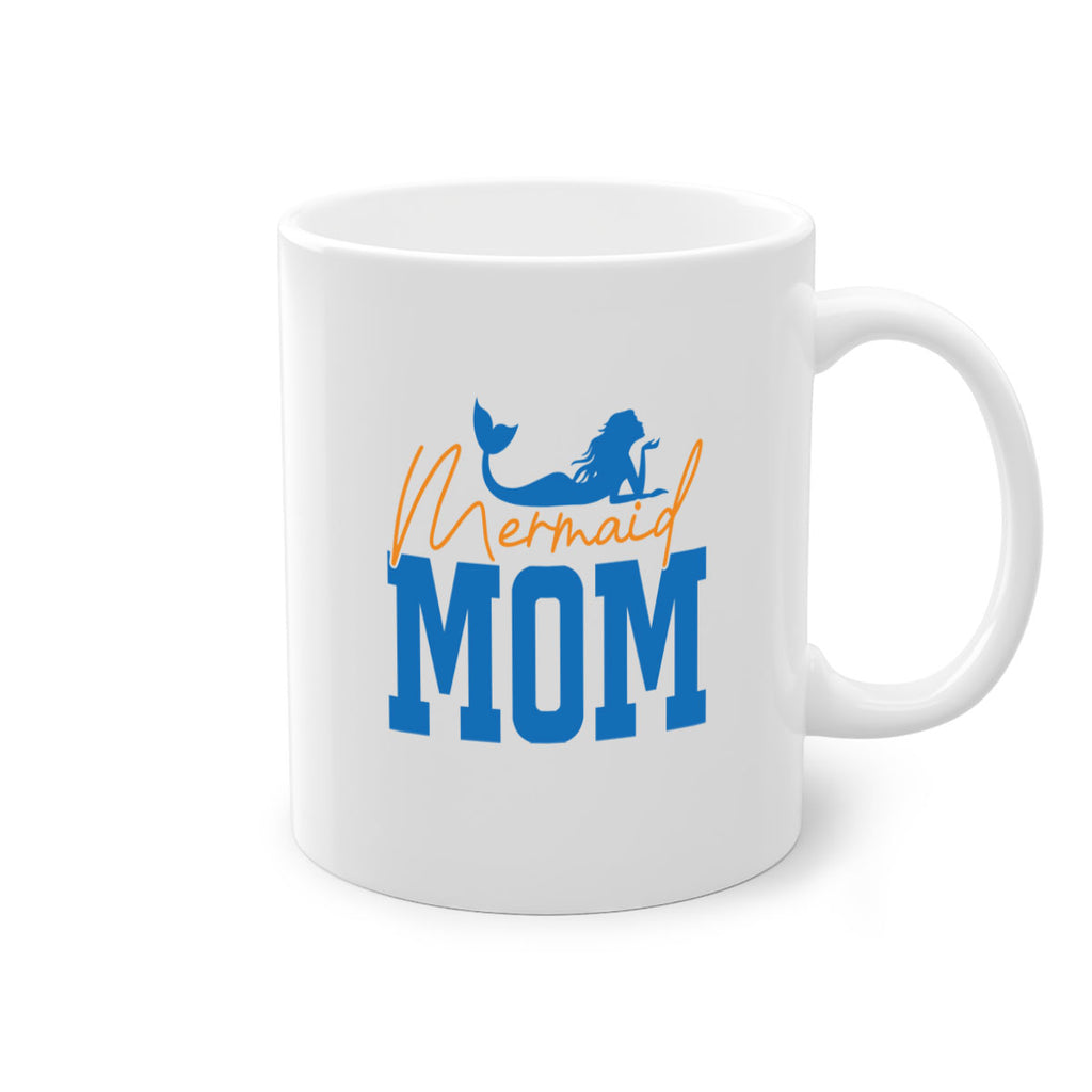 Mermaid Mom 375#- mermaid-Mug / Coffee Cup