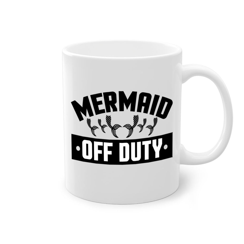 Mermaid off duty 437#- mermaid-Mug / Coffee Cup