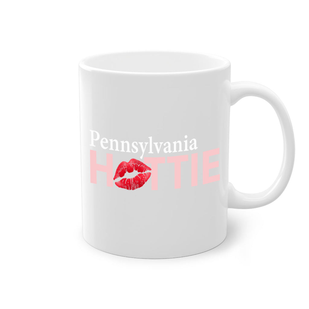 Pennsylvania Hottie With Red Lips 92#- Hottie Collection-Mug / Coffee Cup