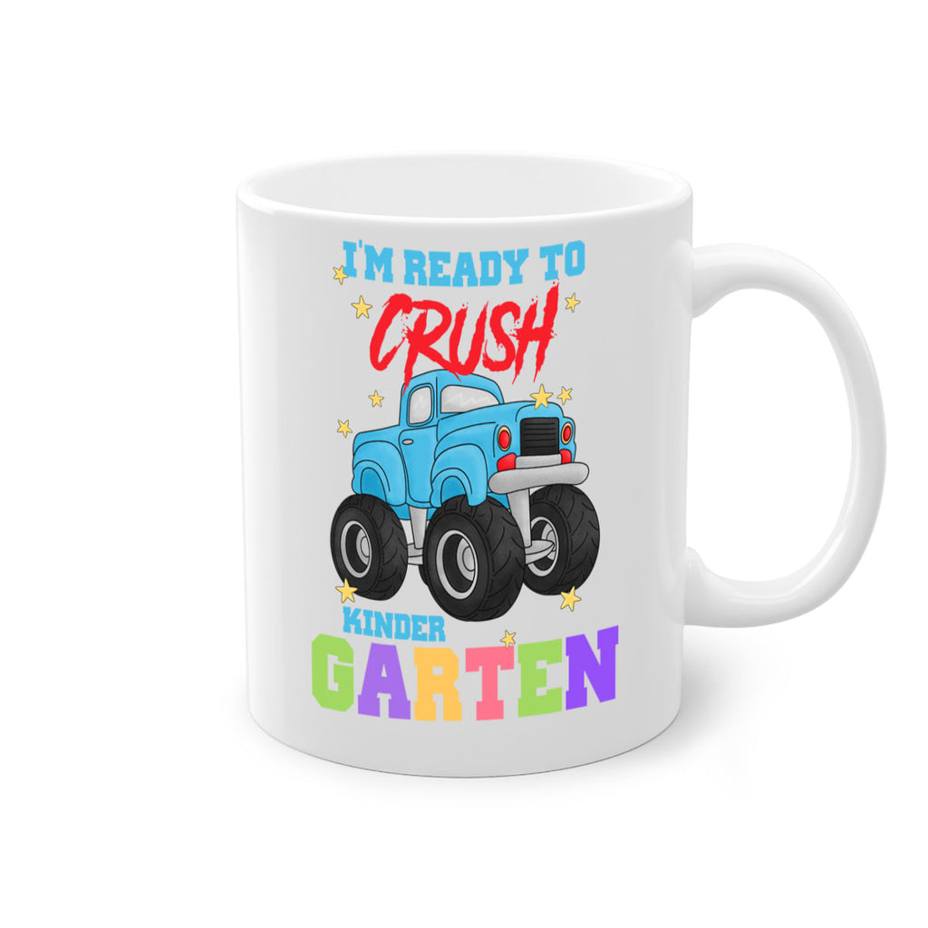Ready to Crush Kindergarten MonsterTruck 16#- Kindergarten-Mug / Coffee Cup