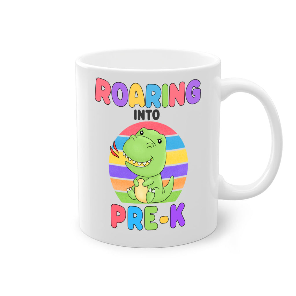 Roaring to PreK Trex 34#- preK-Mug / Coffee Cup