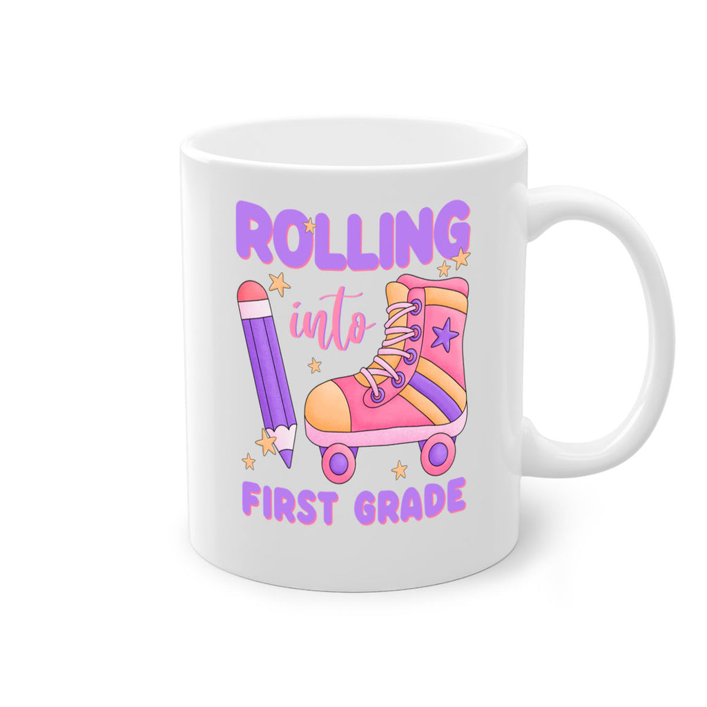 Rolling into 1st Grade 1#- First Grade-Mug / Coffee Cup