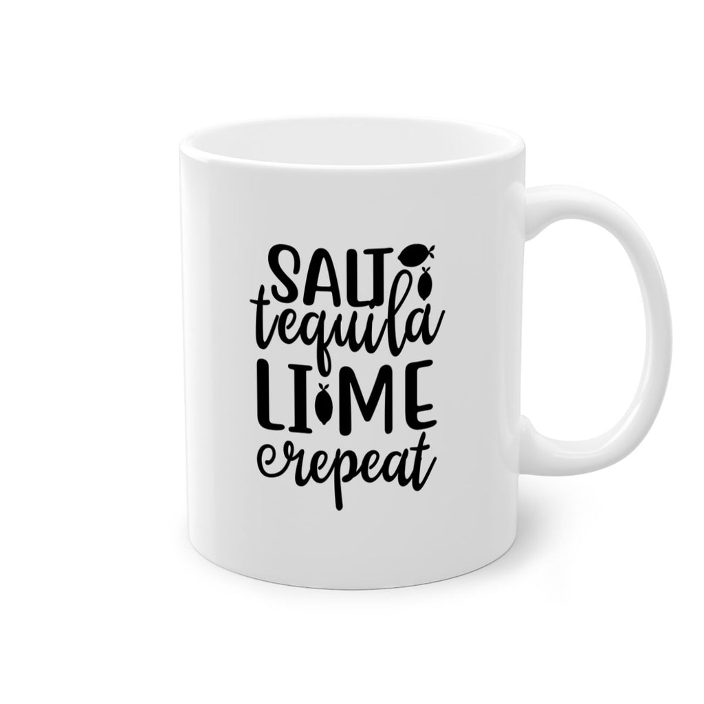Salt tequila lime repeat 558#- mermaid-Mug / Coffee Cup