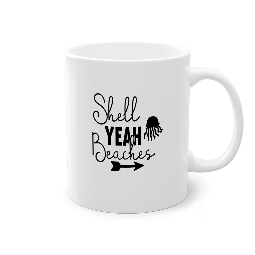 Shell Yeah Beaches 588#- mermaid-Mug / Coffee Cup
