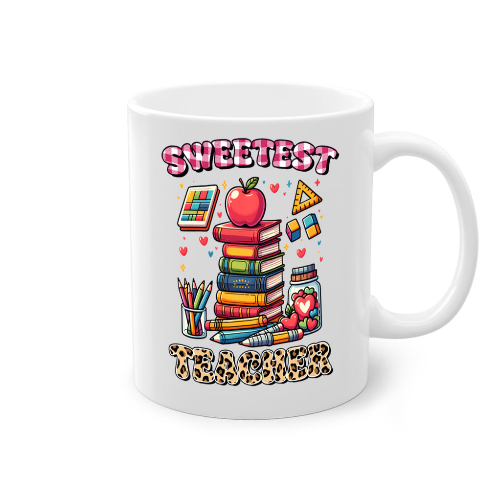 Sweetest Teacher Sublimation 15#- teacher-Mug / Coffee Cup