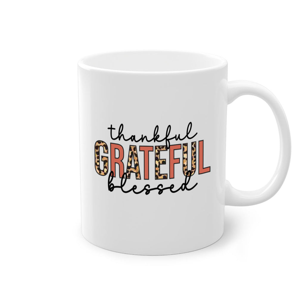 Thankful grateful blessed 602#- fall-Mug / Coffee Cup