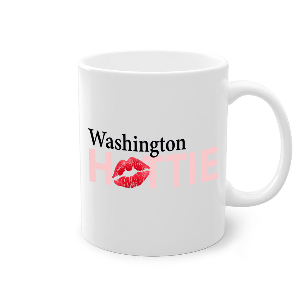 Washington Hottie With Red Lips 47#- Hottie Collection-Mug / Coffee Cup