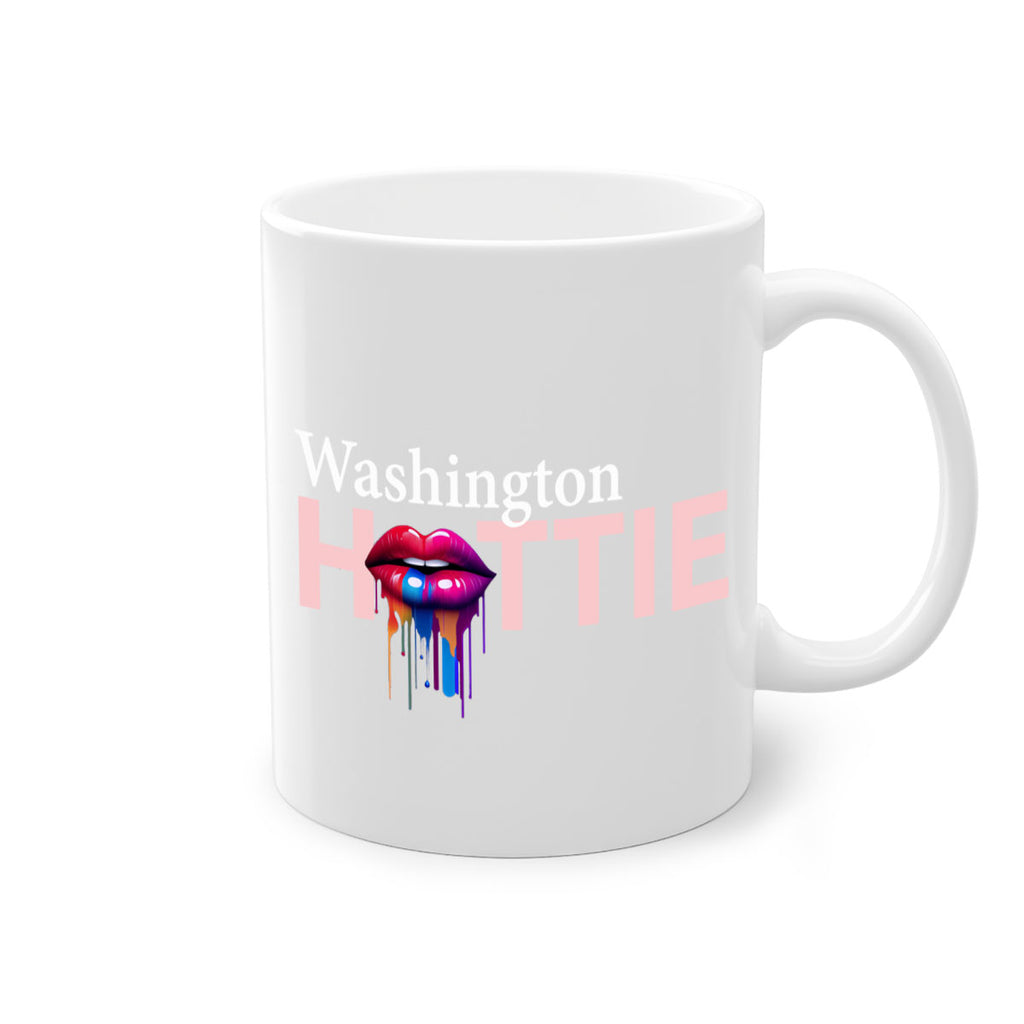 Washington Hottie with dripping lips 121#- Hottie Collection-Mug / Coffee Cup