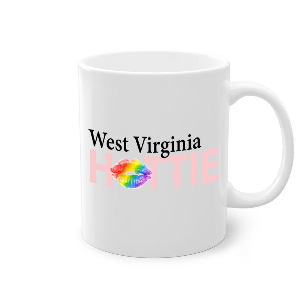 West Virginia Hottie with rainbow lips 48#- Hottie Collection-Mug / Coffee Cup