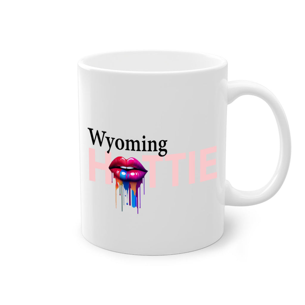 Wyoming Hottie with dripping lips 50#- Hottie Collection-Mug / Coffee Cup