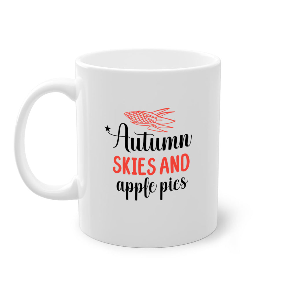Autumn skies and apple pies 29#- fall-Mug / Coffee Cup