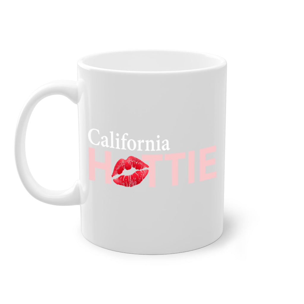 California Hottie With Red Lips 59#- Hottie Collection-Mug / Coffee Cup