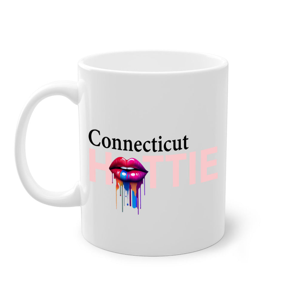Connecticut Hottie with dripping lips 7#- Hottie Collection-Mug / Coffee Cup