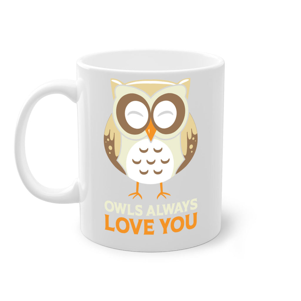 Cute Owl Always Love You A TurtleRabbit 3#- owl-Mug / Coffee Cup