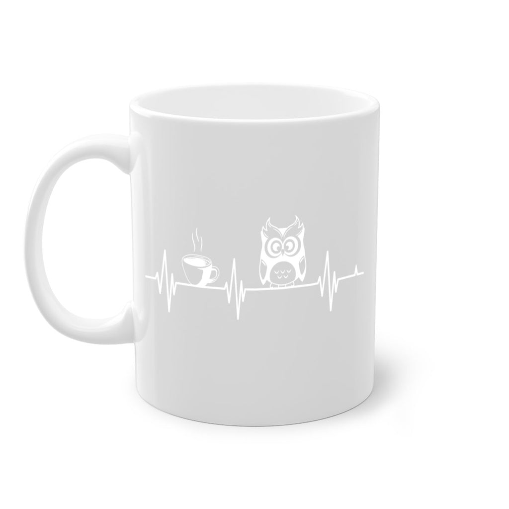 Funny Coffee Lover Night Owl A TurtleRabbit 5#- owl-Mug / Coffee Cup