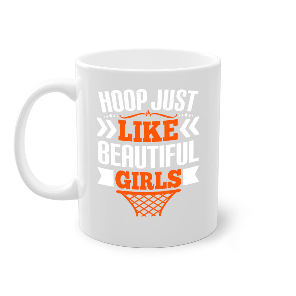 Hoop just like beautiful girls 2288#- basketball-Mug / Coffee Cup