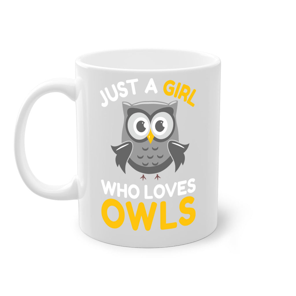 Just a Boy Who Loves A TurtleRabbit 11#- owl-Mug / Coffee Cup