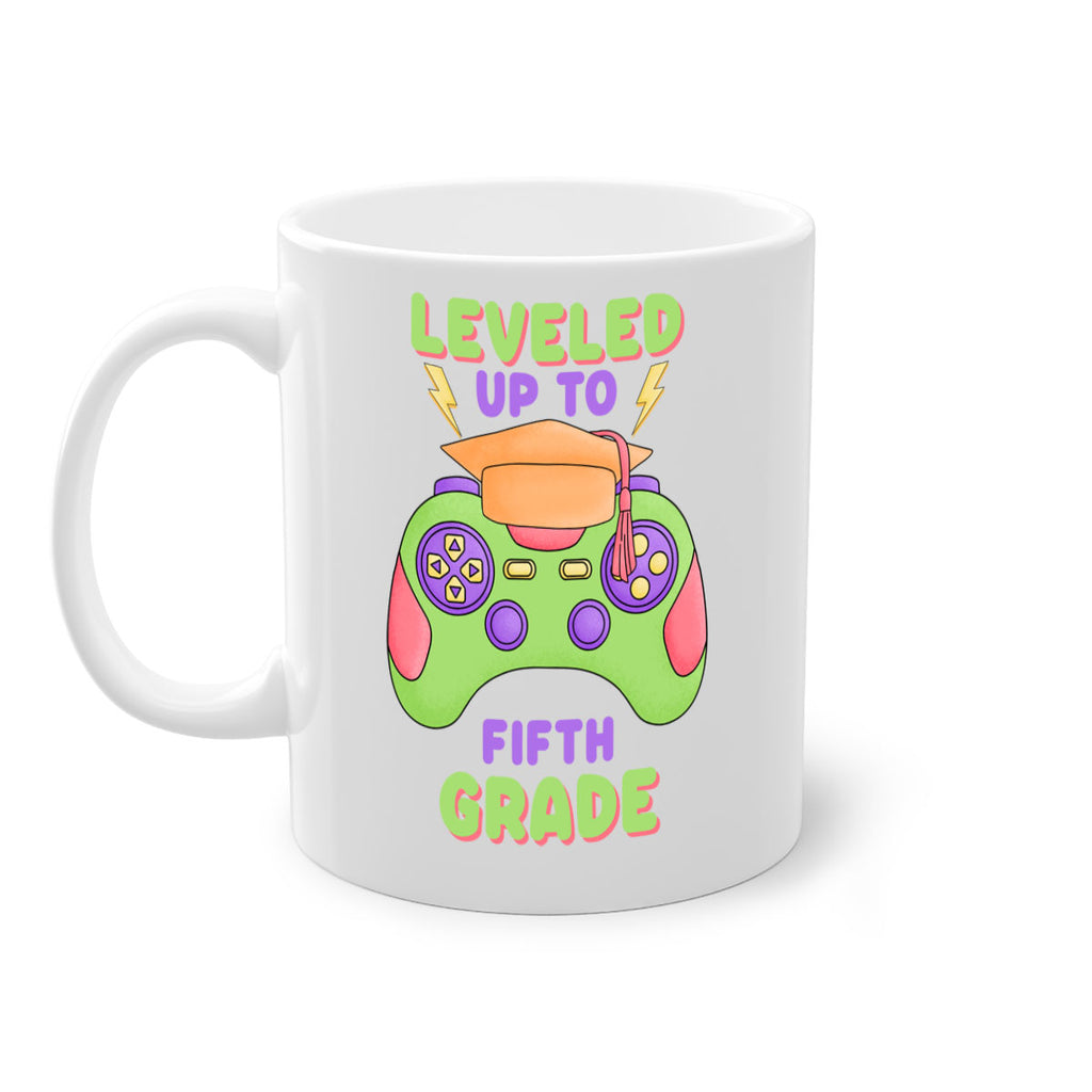 Leveled up to 5th Grade 17#- 5th grade-Mug / Coffee Cup