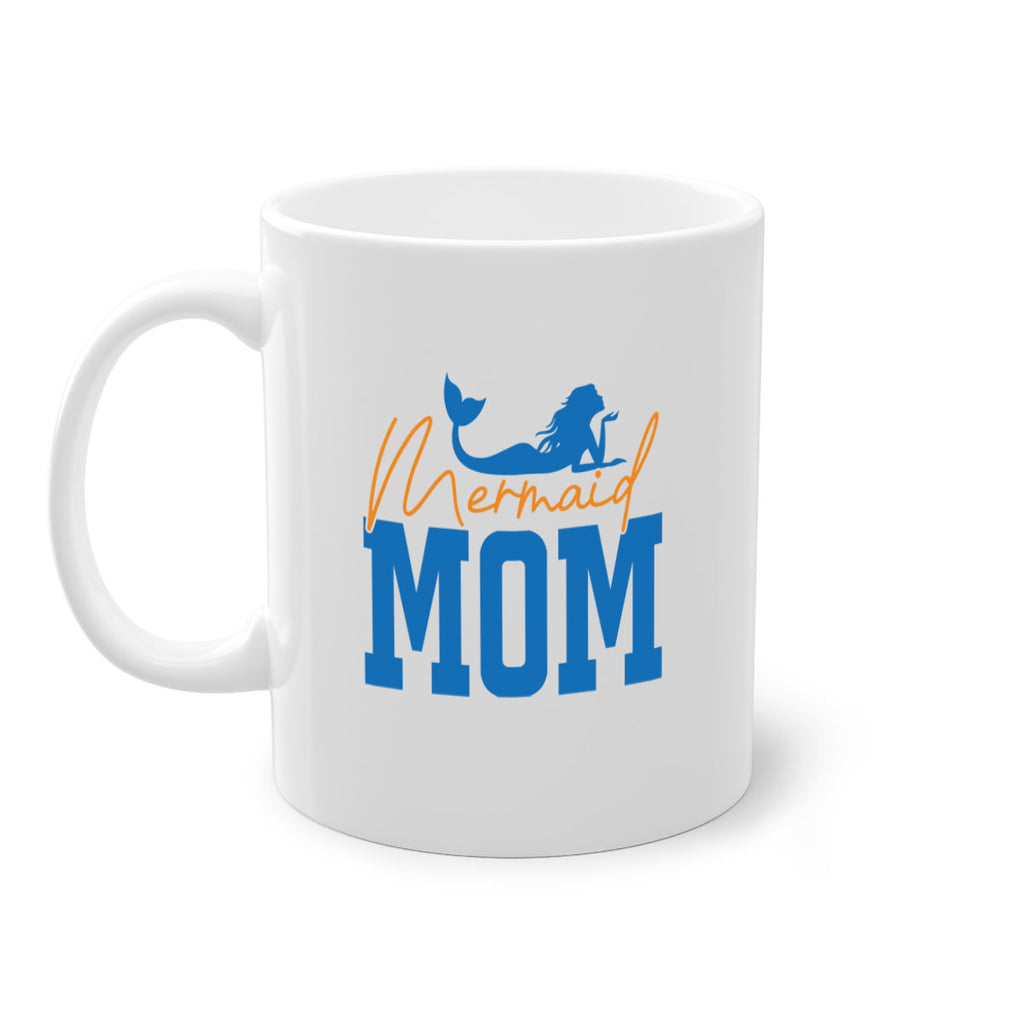 Mermaid Mom 375#- mermaid-Mug / Coffee Cup