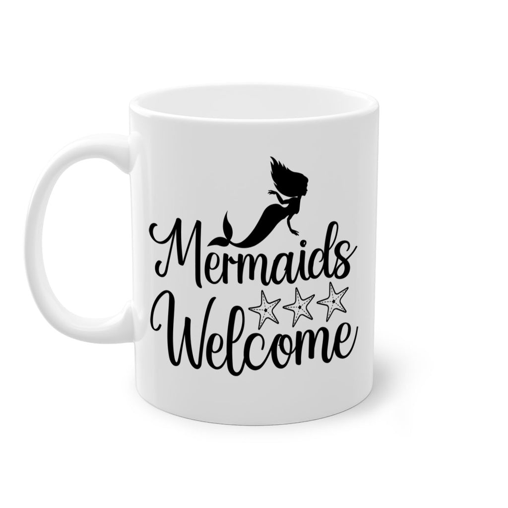 Mermaids welcome 498#- mermaid-Mug / Coffee Cup
