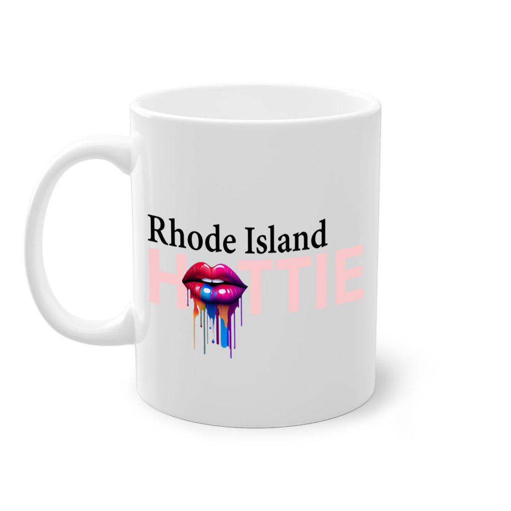 Rhode Island Hottie with dripping lips 39#- Hottie Collection-Mug / Coffee Cup