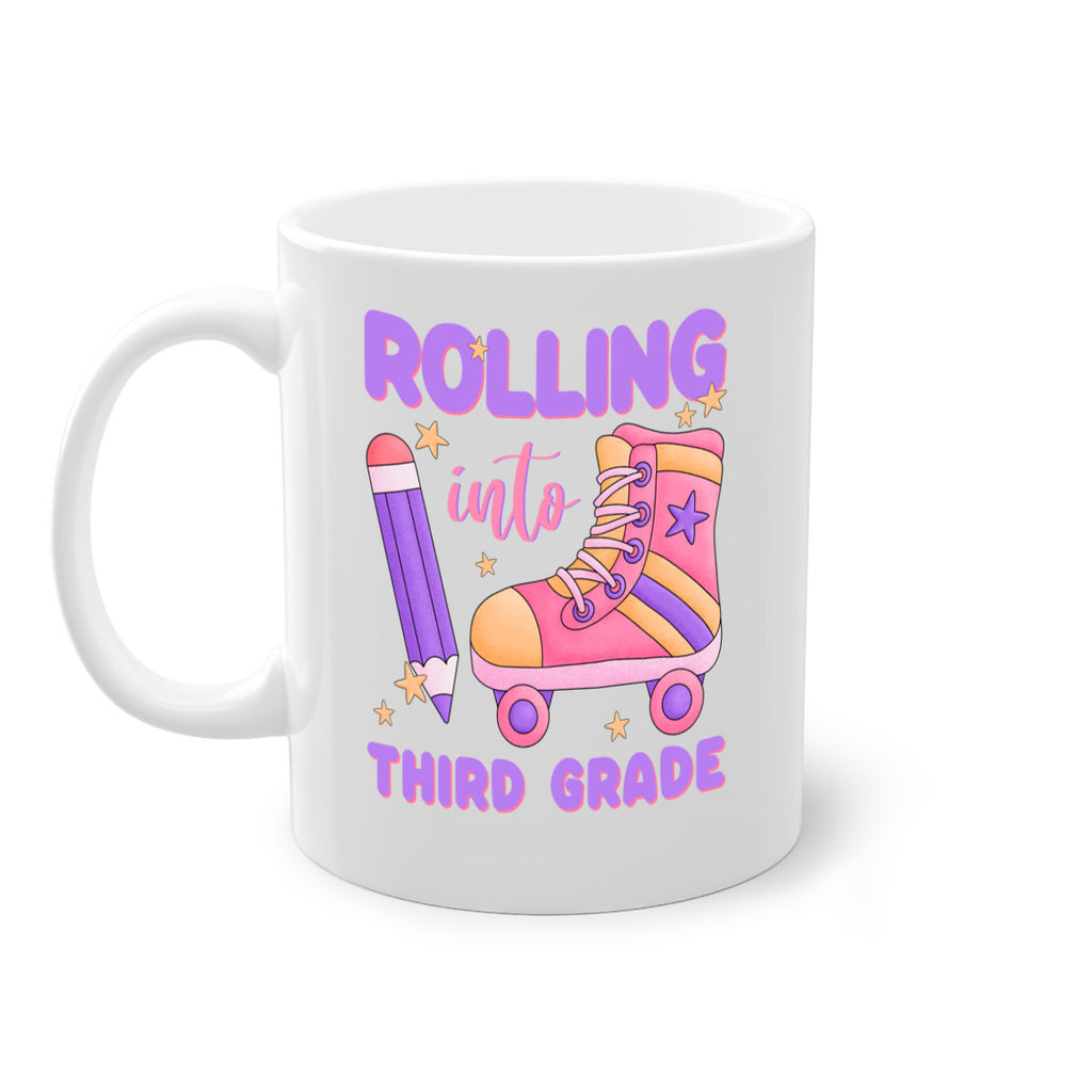 Rolling into 3rd Grade 24#- Third Grade-Mug / Coffee Cup