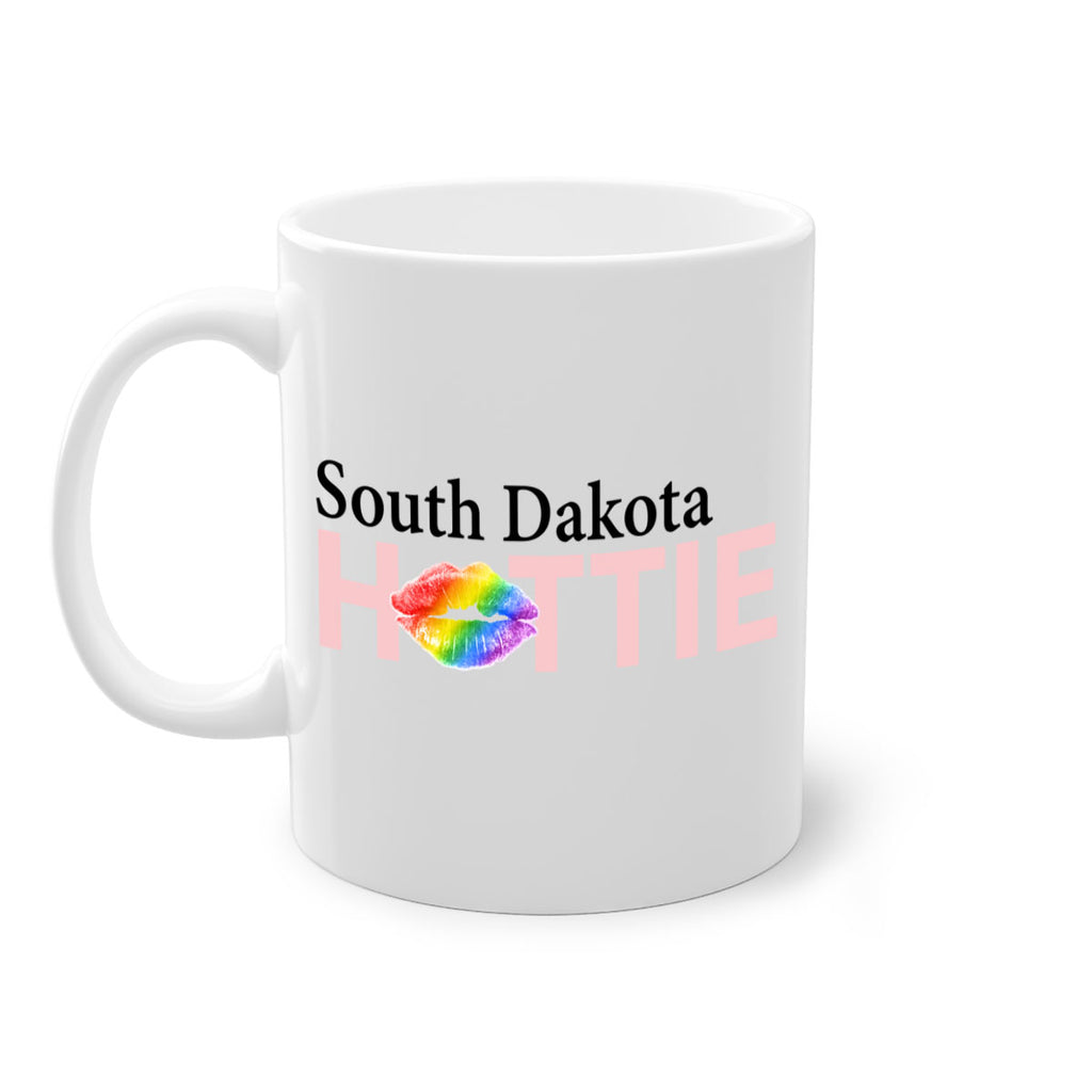 South Dakota Hottie with rainbow lips 41#- Hottie Collection-Mug / Coffee Cup