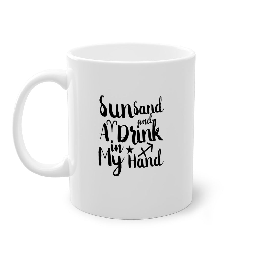 Sun Sand And A Drink In My Hand 480#- zodiac-Mug / Coffee Cup