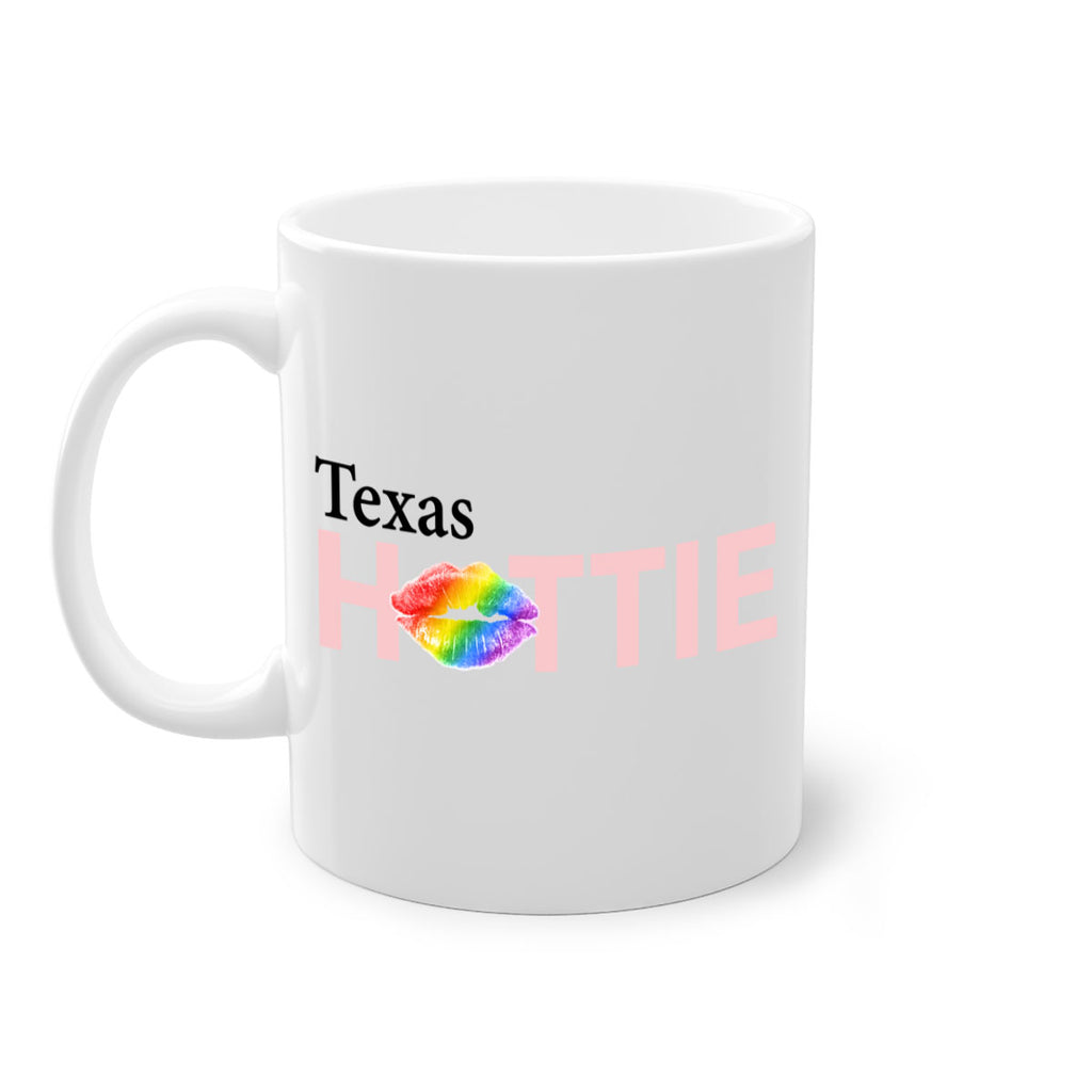 Texas Hottie with rainbow lips 43#- Hottie Collection-Mug / Coffee Cup