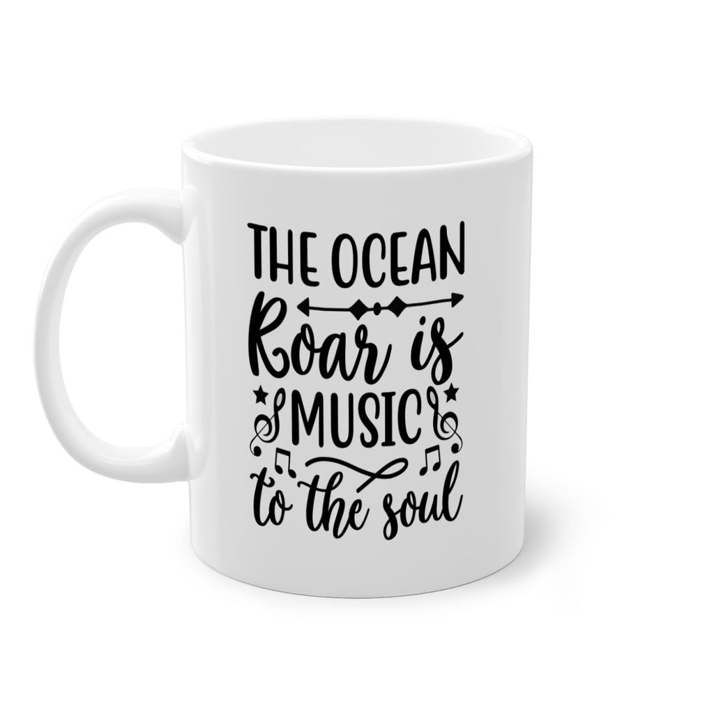 The ocean roar is music 631#- mermaid-Mug / Coffee Cup