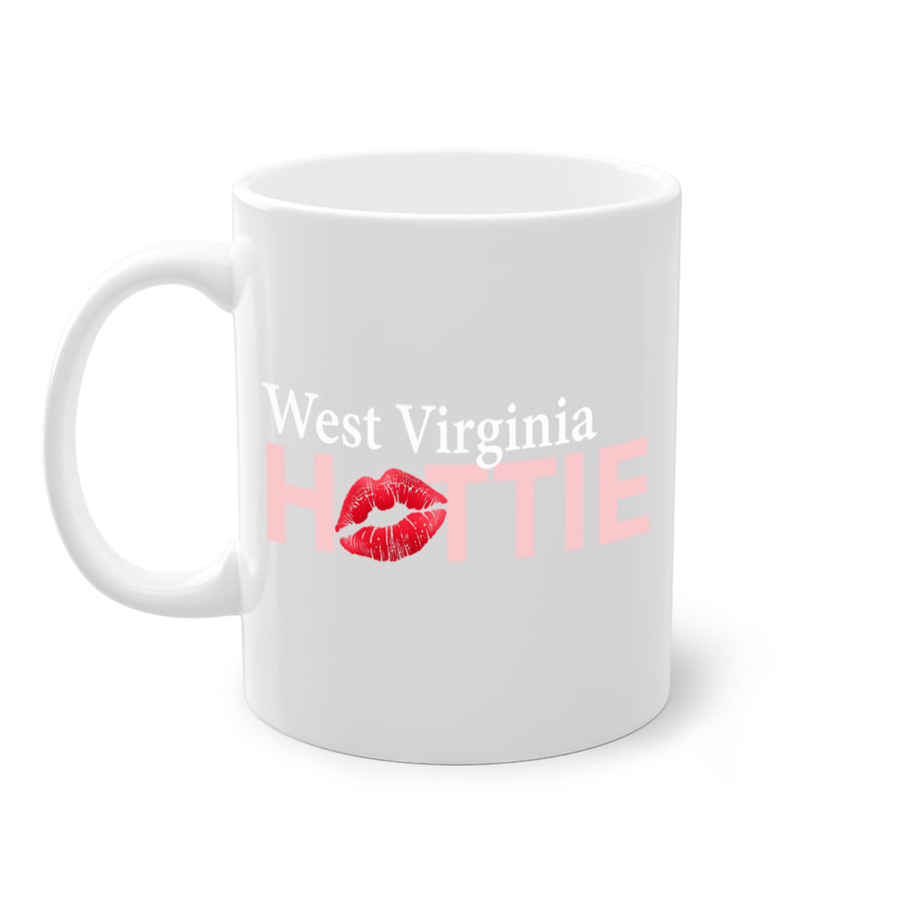 West Virginia Hottie With Red Lips 102#- Hottie Collection-Mug / Coffee Cup