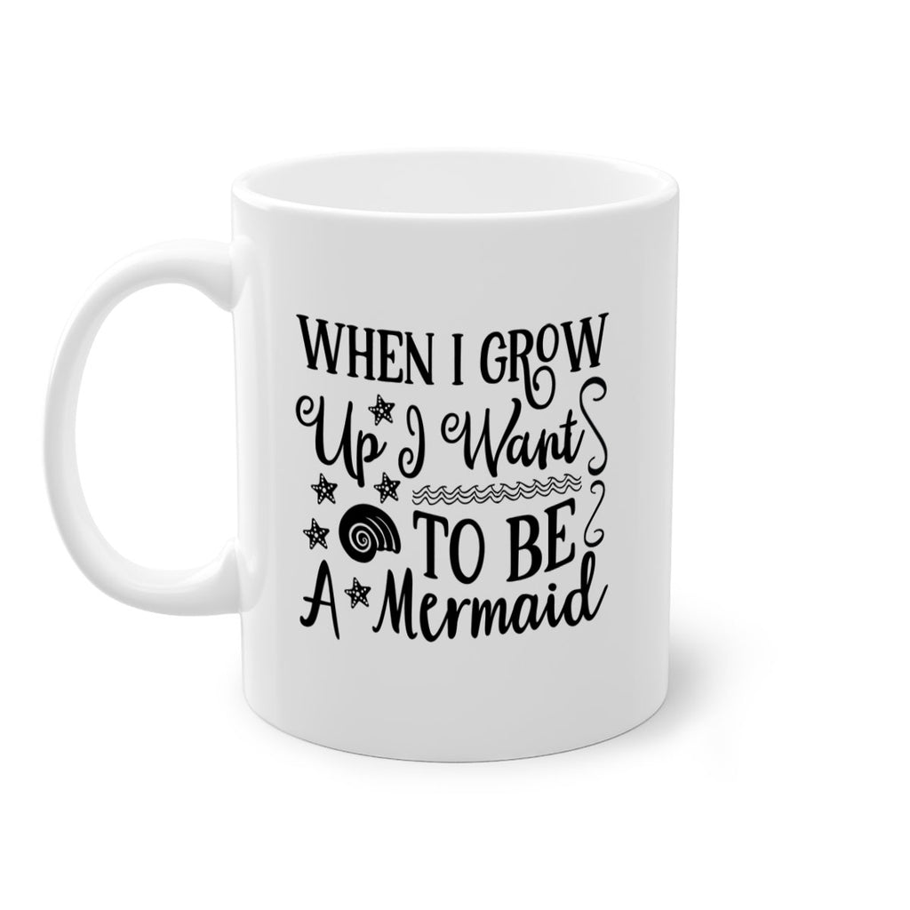 When i grow up i 665#- mermaid-Mug / Coffee Cup