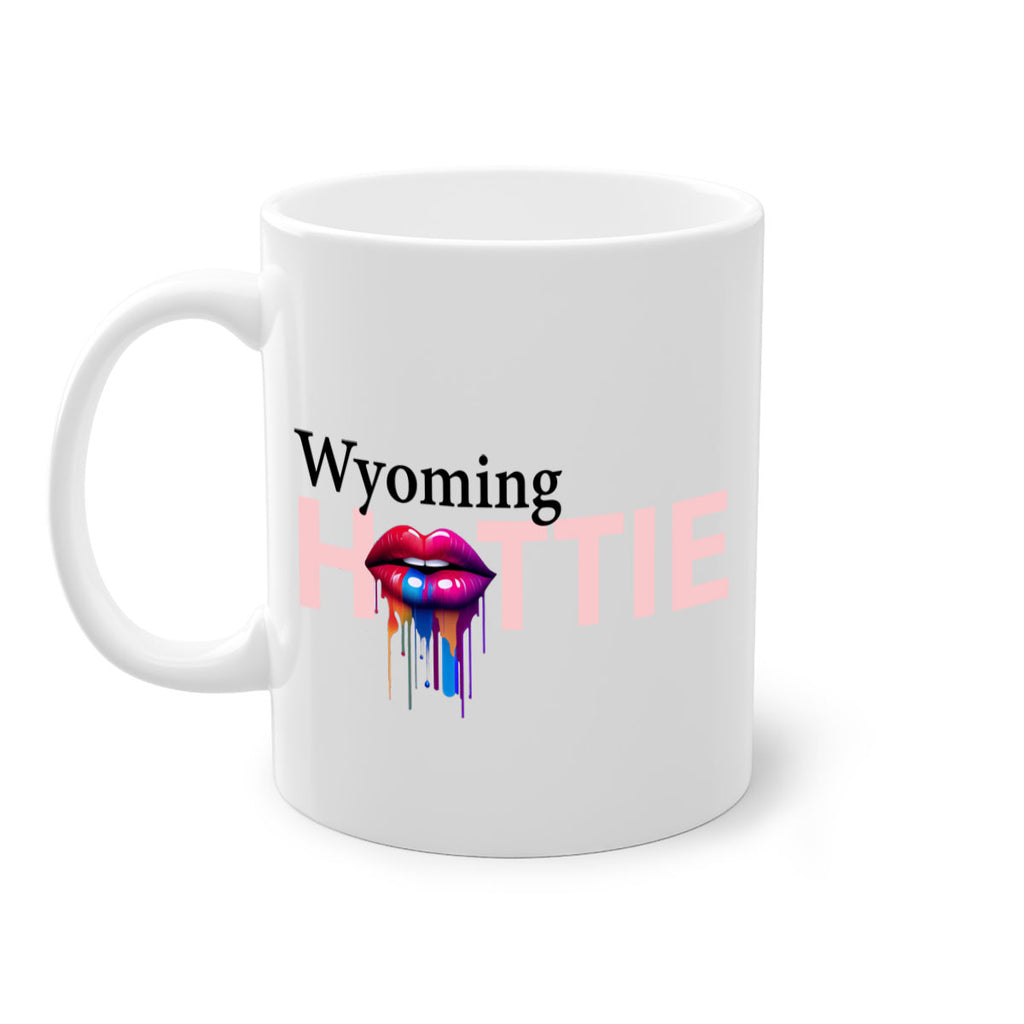 Wyoming Hottie with dripping lips 50#- Hottie Collection-Mug / Coffee Cup