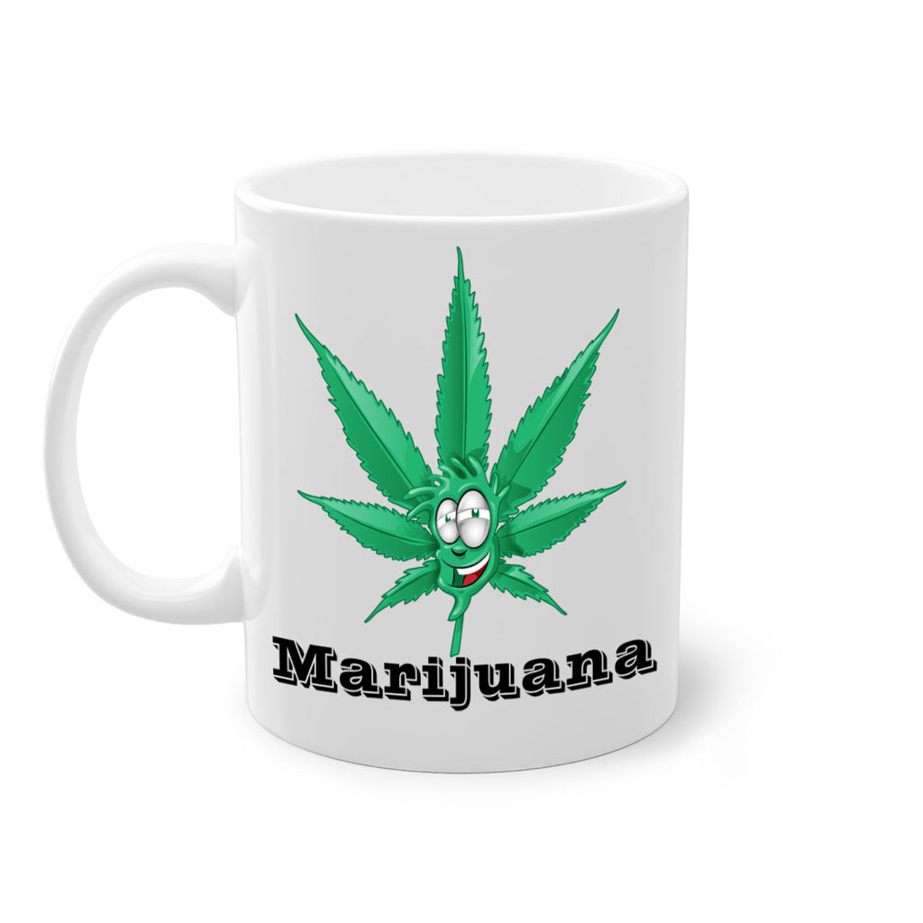 marijuana happy face 199#- marijuana-Mug / Coffee Cup