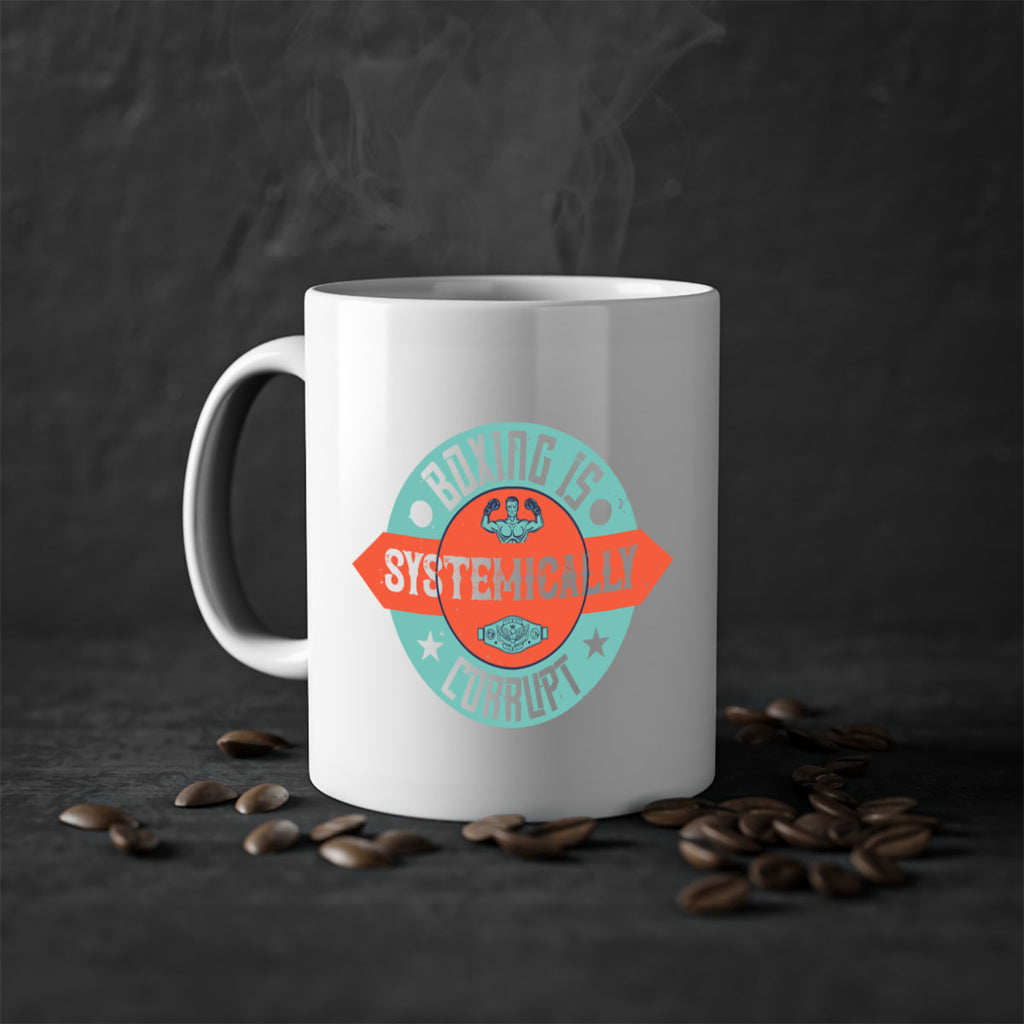 Boxing is systemically corrupt 2353#- boxing-Mug / Coffee Cup