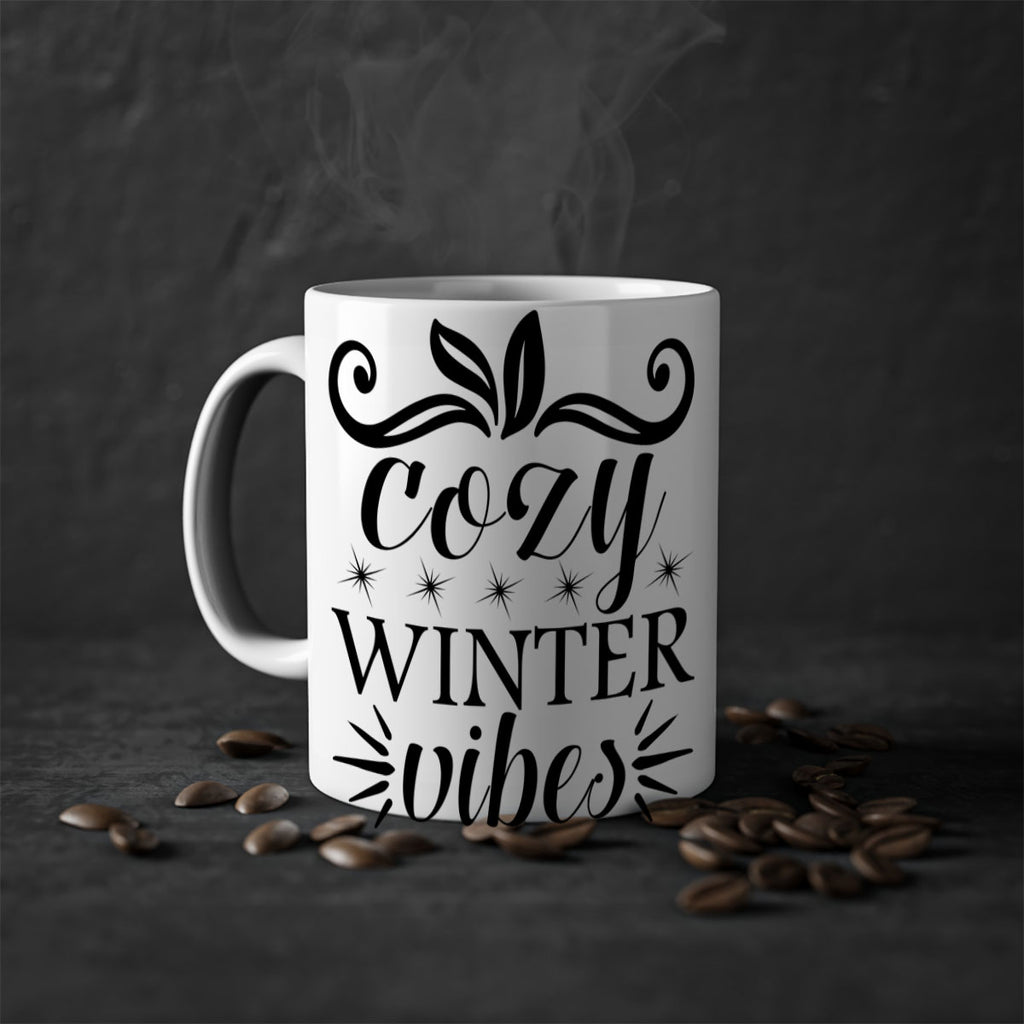 Cozy Winter Vibes 78#- winter-Mug / Coffee Cup