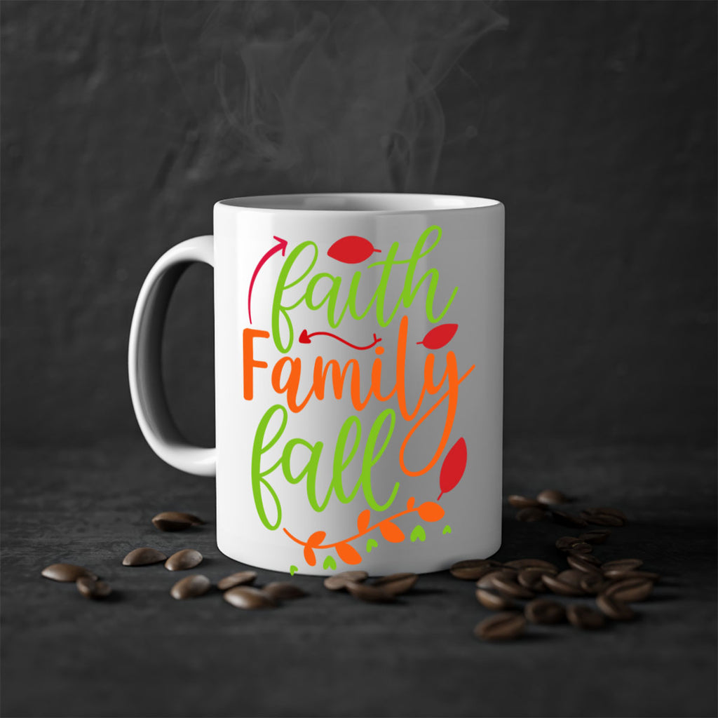Faith Family Fall 82#- fall-Mug / Coffee Cup